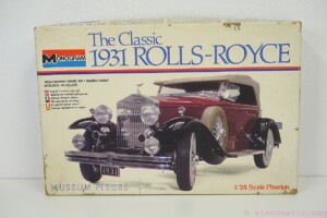 Monogram Classic 1931 Rolls-Royce Phaeton 1/24 Scale Model Kit