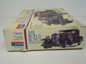 Monogram Classic 1931 Rolls-Royce Phaeton 1/24 Scale Model Kit