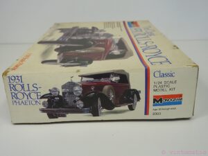 Monogram Classic 1931 Rolls-Royce Phaeton 1/24 Scale Model Kit