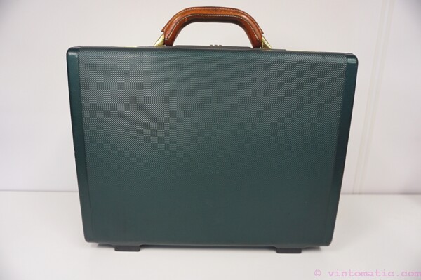 2 x Vintage Samsonite Focus Deluxe Hardshell Briefcase