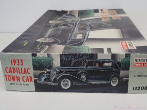 Minicraft 1933 Cadillac V-16 Town Car 1:16 Scale Model Kit