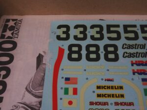 Tamiya Honda NS500 & Freddie Spencer 1:12 Scale Model Kit