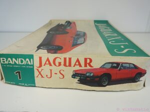 A vintage treasure from 1976, the Bandai model kit of the contemporary Jaguar XJ-S. This large 1/16 scale kit
