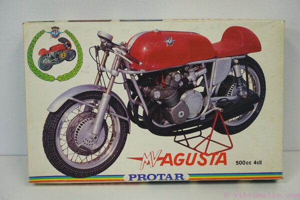 Protar MV Agusta 500cc 4cil Motorcycle - 1/9 Scale Model Kit