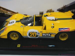 Mattel Hot Wheels Elite Ferrari 512S Berlinetta "1000 Kilometres of Buenos Aires 1971"