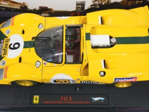 Mattel Hot Wheels Elite Ferrari 512S Berlinetta "1000 Kilometres of Buenos Aires 1971"