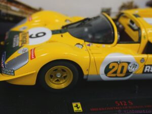 Mattel Hot Wheels Elite Ferrari 512S Berlinetta "1000 Kilometres of Buenos Aires 1971"