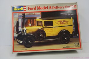 A vintage "Revell Ford Model A" Delivery Van 1931 model 1/16 Scale Model Kit