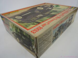 A vintage Revell 1933 Cadillac V-16 Town Car model kit