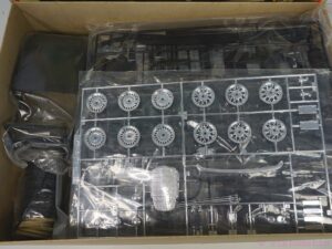 A vintage Revell 1933 Cadillac V-16 Town Car model kit