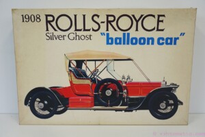 Rolls Royce 1908 Silver Ghost Balloon Car Bandai 1/16 Scale Model Kit Vintage