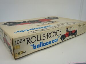 Rolls Royce 1908 Silver Ghost Balloon Car Bandai 1/16 Scale Model Kit Vintage