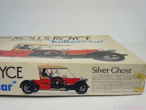 Rolls Royce 1908 Silver Ghost Balloon Car Bandai 1/16 Scale Model Kit Vintage