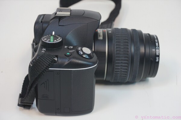 Pentax K-X DSLR camera (12.4 MP) with two lenses