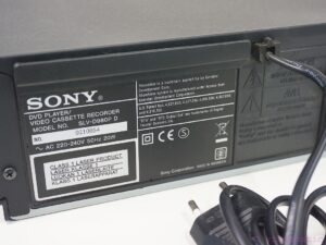 SONY SLV-D980P DVD-Player VHS Video Recorder Combo HiFi VCR Remote, New Cassette