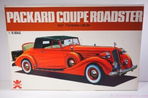 1937 Packard Coupe Roadster "The 12 Cylinder" 1:16 Bandai Scale Model Kit