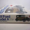 Vintage Minicraft 1931 Ford Model A 2-Door Sedan 1/16 Scale Model Kit - Baustaz - #1523 (Ex-Entex / Bandai model kit)