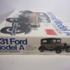 Vintage Minicraft 1931 Ford Model A 2-Door Sedan 1/16 Scale Model Kit - Baustaz - #1523 (Ex-Entex / Bandai model kit)