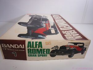 Rare BANDAI JAPAN 8005 ALFA ROMEO GRAN SPORT ZAGATO model kit