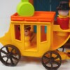 Vintage Fisher Price Little People Western Town