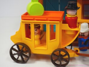 Vintage Fisher Price Little People Western Town