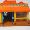 Vintage Fisher Price Little People Western Town