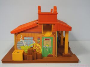 Vintage Fisher Price Little People Western Town