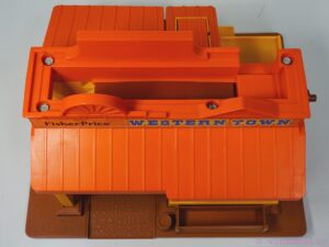 Vintage Fisher Price Little People Western Town
