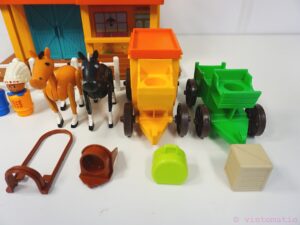 Vintage Fisher Price Little People Western Town
