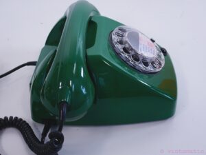 Vintage Green (Smaragd) Ericsson T65 de Luxe Rotary Dial Phone