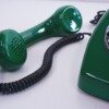 Vintage Green (Smaragd) Ericsson T65 de Luxe Rotary Dial Phone