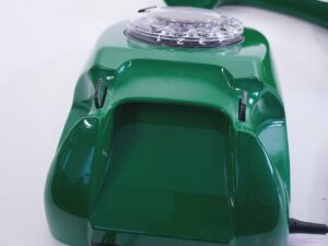 Vintage Green (Smaragd) Ericsson T65 de Luxe Rotary Dial Phone