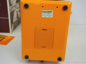 Kalorik Desk Fan Vintage Retro Orange / Brown Desk Fan 1970s