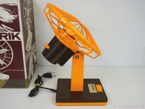 Kalorik Desk Fan Vintage Retro Orange / Brown Desk Fan 1970s