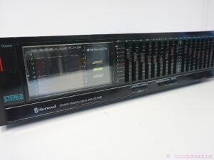 Sherwood Stereo Graphic Equalizer EQ 470R - Tested - Working - Retro Hifi - 220V