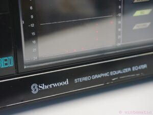 Sherwood Stereo Graphic Equalizer EQ 470R - Tested - Working - Retro Hifi - 220V