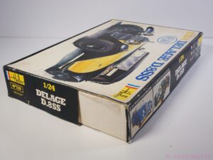 Heller Delage D.8SS 1:24 Scale Model Kit