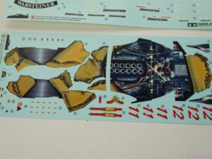 Tamiya Mercedes CLK-GTR Original Teile 1:24 Model Kit (Started)