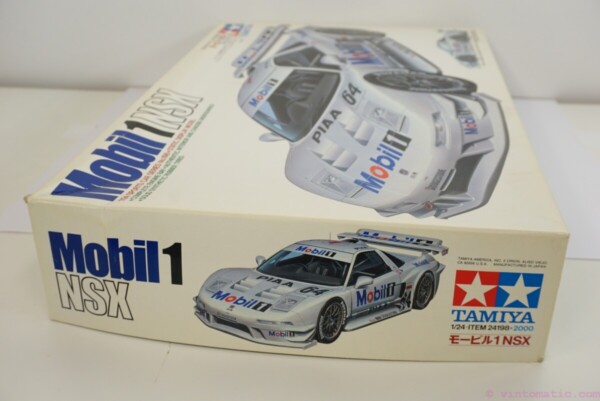 Tamiya Mobil 1 NSX scale model kit in 1:24 scale