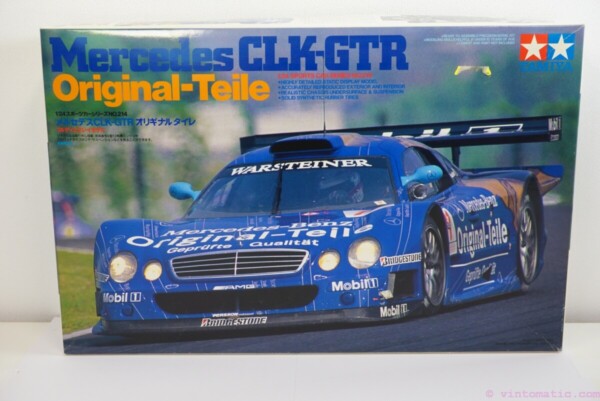 Tamiya Mercedes CLK-GTR Original Teile 1:24 Model Kit (Started)