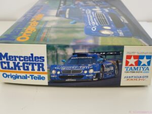 Tamiya Mercedes CLK-GTR Original Teile 1:24 Model Kit (Started)