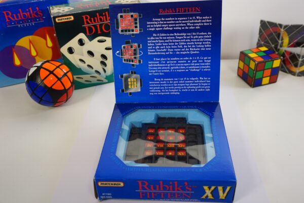 Vintage 1990 Rubik’s Fifteen XV Number Sequence Game