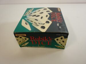 Vintage 1990 Matchbox Rubik’s Dice Puzzle Game