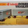 Vintage Matchbox AMT Trailmobile Double Trailers PK-8401 1/25 Scale Model Kit