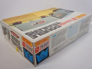 Vintage Matchbox AMT Trailmobile Double Trailers PK-8401 1/25 Scale Model Kit