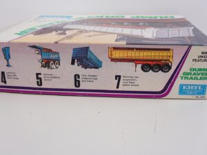 ERTL Dump gravel Trailer 1:25 scale model kit