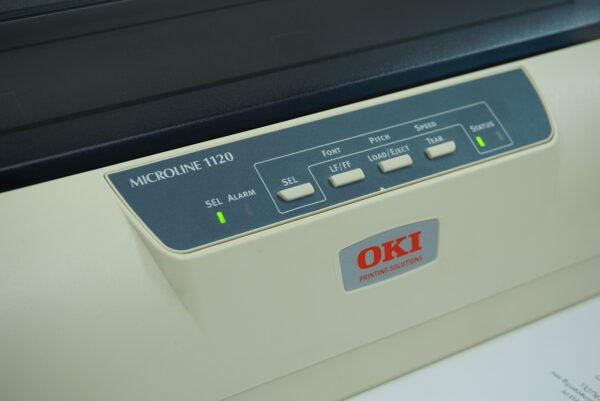 OKI Microline 1120 Dot Matrix Printer - Working - Extra Ribbon