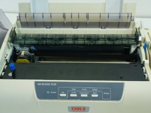 OKI Microline 1120 Dot Matrix Printer - Working - Extra Ribbon