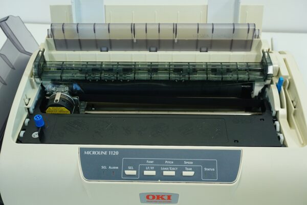 OKI Microline 1120 Dot Matrix Printer - Working - Extra Ribbon