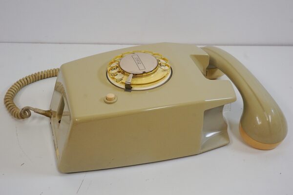 Vintage grey PTT W65 Wall Telephone